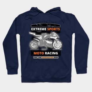 Feel the Adrenaline Ride - Motor Racer Hoodie